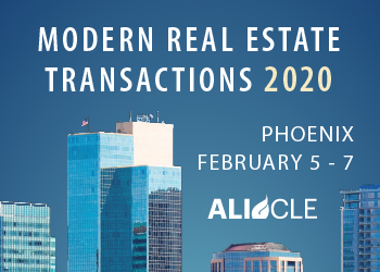 Modern Real Estate Transactions 2020