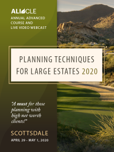Planning Techniques for Large Estates 2020