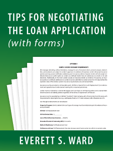 Tips for Negotiating the Loan Application - with forms - by Everett S. Ward - hosted by ALI CLE