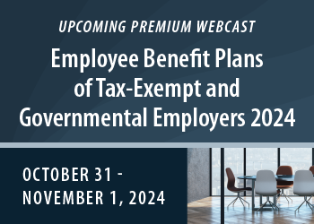 Employee Benefit Plans of Tax-Exempt and Governmental Employers 2024